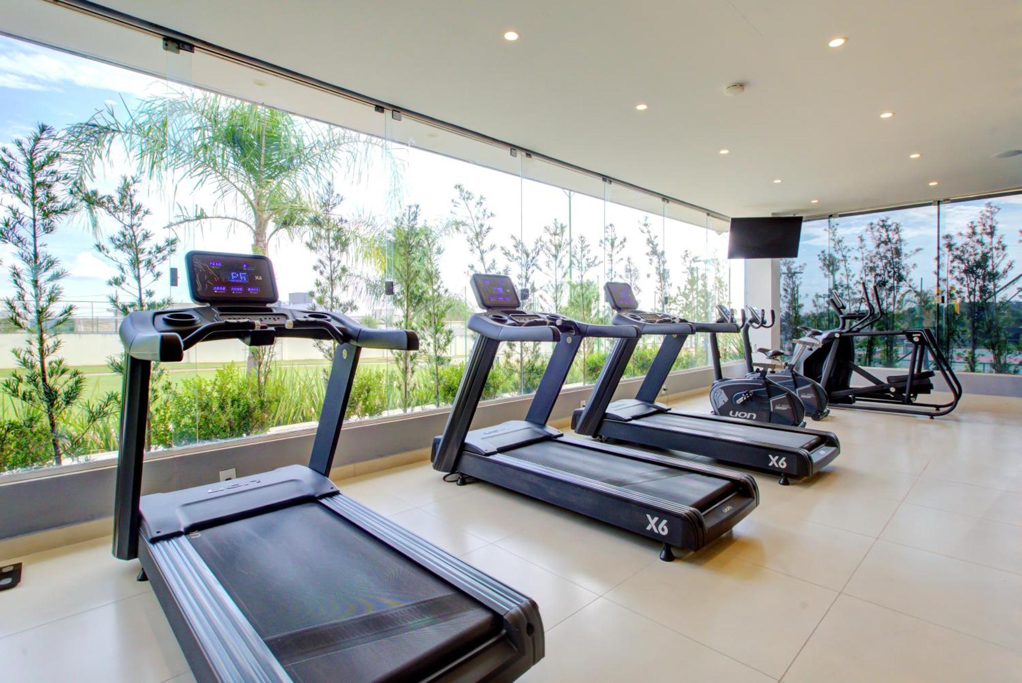 Doubletree By Hilton - Resort - Foz Do Iguacu Ngoại thất bức ảnh A gym at a hotel